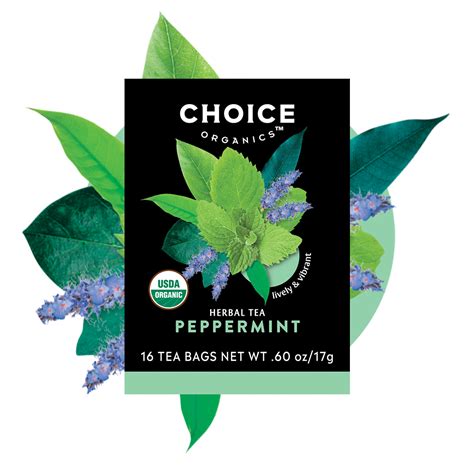 Organic Peppermint Tea | Choice Organics Teas