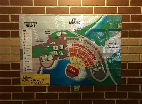 Jones Beach Theater Seating Map