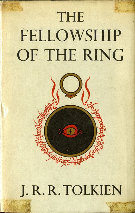 Lord Of The Rings Original Book Cover
