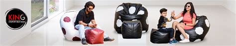 Amazon.in: King Comfort Bean Bags: Football Bean Bag Cover