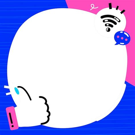 Frame png thumbs up social media vibe | Premium Photo