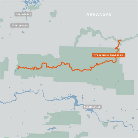Ozark Highlands Trail Hiking Guide - Guthook Guides