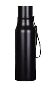 Water Bottle 750 Ml Stainless Steel And Leak Proof Black Water Bottle ...