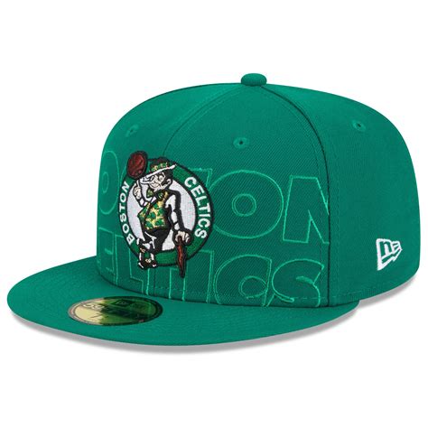 Men's Boston Celtics New Era Kelly Green 2023 NBA Draft 59FIFTY Fitted Hat