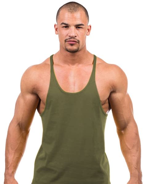 333M Classic Stringer Cotton Workout Tank Top