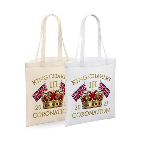 King Charles III 2023 Coronation Tote Shopper Bag - | Ubuy India