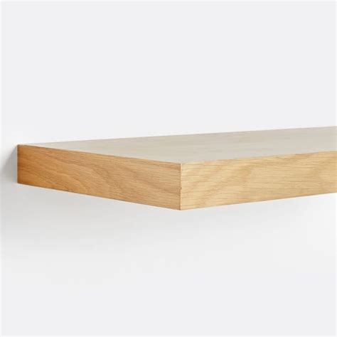 Aksel white oak floating shelf – Artofit