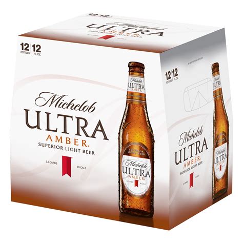 Michelob Ultra Amber Superior Light Beer 12 ea 12 ct; 12 fl oz | shipt