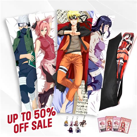 Custom Made Body Pillow Cover All Naruto Anime Fan Art Husbando Design ...