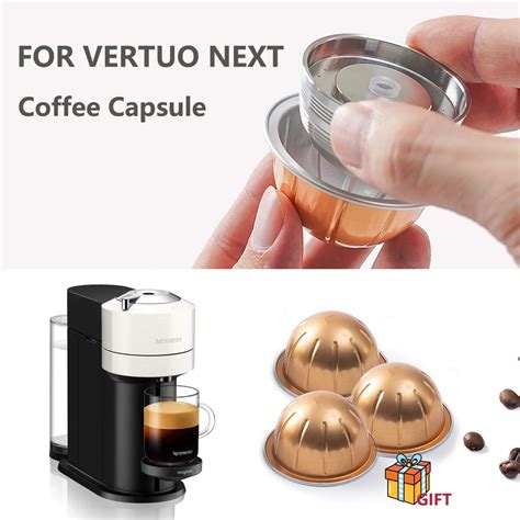 Reusable-Stainless-Steel-Capsule-Pod-For-Nespresso-Vertuo-Next-Machine ...