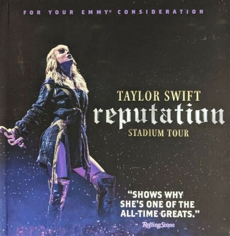 TAYLOR SWIFT REPUTATION Complete Stadium Tour DVD Netflix Emmy 2019 | eBay