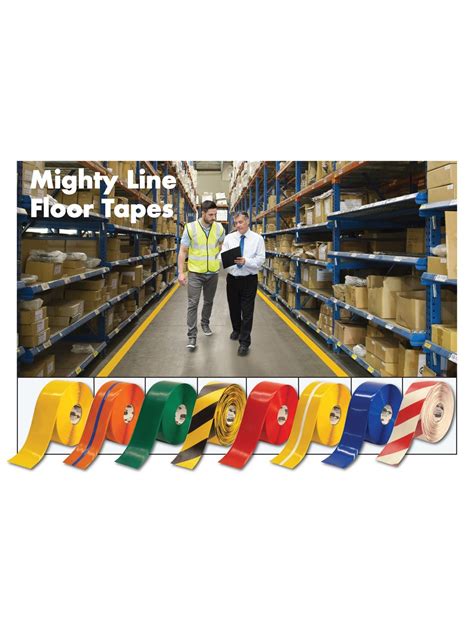 Mighty Line Floor Tapes ~ Industrial Equipment for Sale