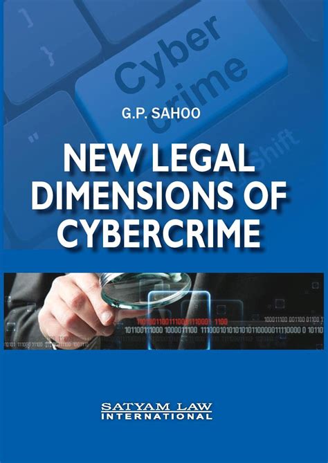 New Legal Dimensions of Cybercrime - Indian books and Periodicals