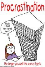 Poster #39 Procrastination Poster for Schools and Classrooms Helps ...