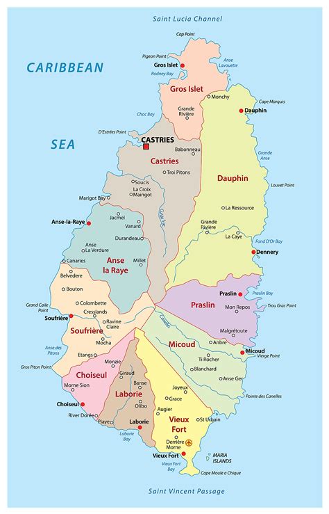 Saint Lucia Maps & Facts - World Atlas