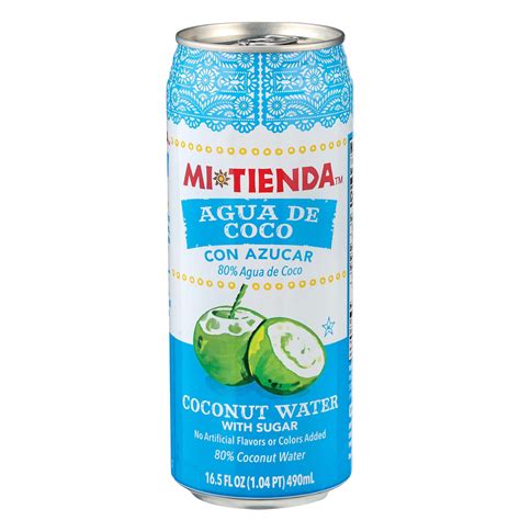 H-E-B Mi Tienda Coconut Water with Sugar - Shop Coconut water at H-E-B