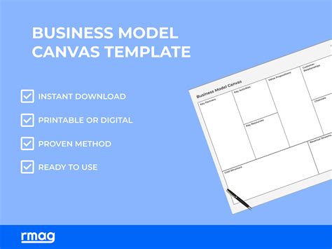 Business Plan Canvas Template 的图像结果