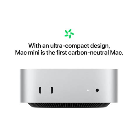 Mac Mini M4 Silver – M4 Chip, 16GB RAM, Wi-Fi + Ethernet – Imagine Online