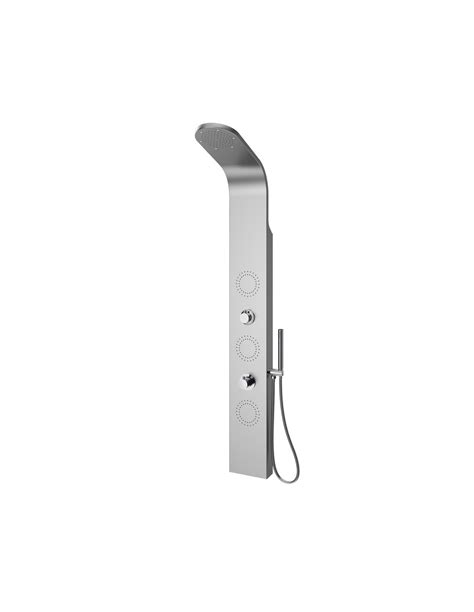 Brushed Stainless steel finishing Shower column Charme
