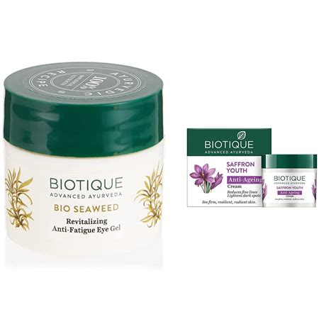 Biotique Bio Seaweed Revitalizing Anti Fatigue Eye Gel, 15g And ...
