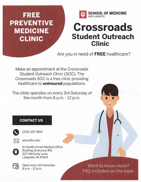 Free Preventative Medicine Clinic - Area IV Agency