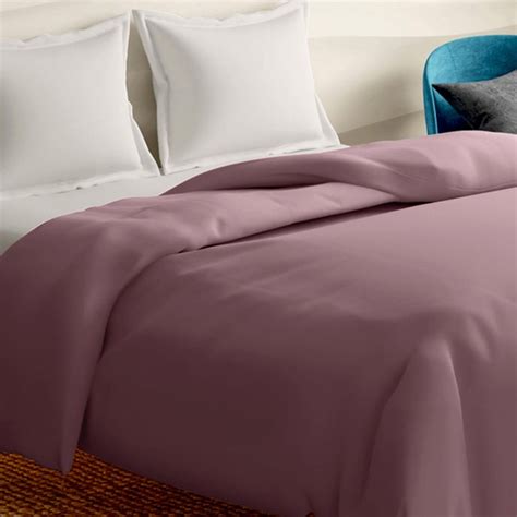 Buy PORTICO Supercale Pink Solid Cotton King Duvet Cover from Portico ...