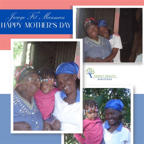 Haitian Mother's Day, May 26, 2024 | Family Health Ministries