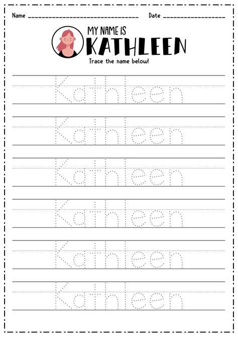 Create Printables Name Tracing