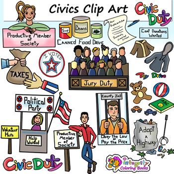 Civics Clip Art and Social Studies Clip Art | TpT
