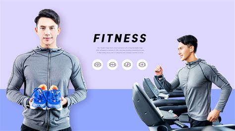 健身运动俱乐部推广Banner广告图设计-变色鱼