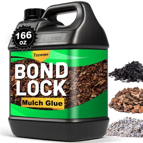 Rock Glue For Landscaping Mulch Glue 166oz Pea Gravel Binder ...
