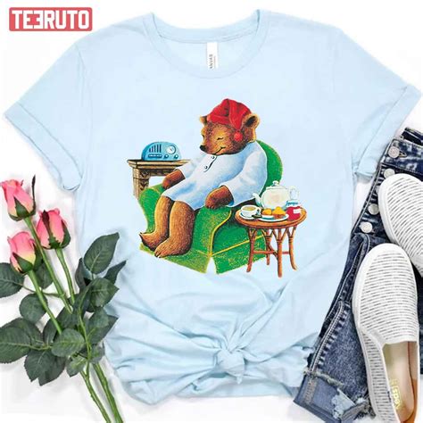 Celestial Seasoning Sleepytime Tea Bear Art Unisex T-Shirt - Teeruto