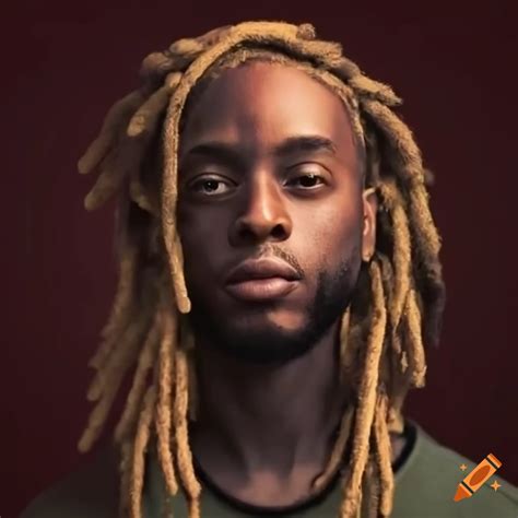 Portrait of a stylish man with dreadlocks