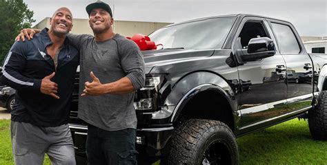 The Rock Surprises His Cousin Stunt Double Tanoai Reed With A Custom ...