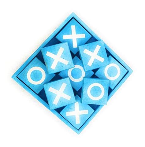 Buy InsTook Wooden Crosses Tic Tac Toe Board Games for Kids - Brain ...