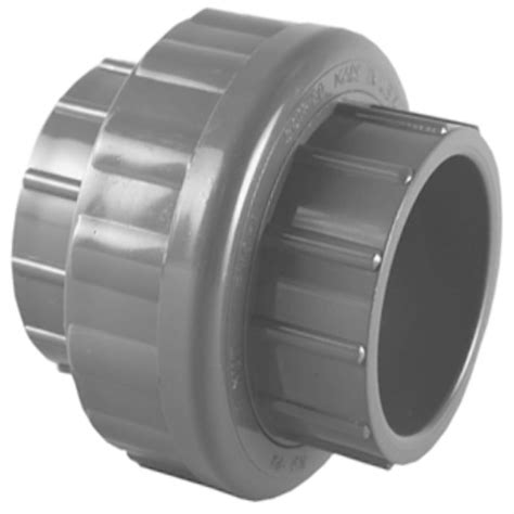 Charlotte Pipe 2-in. PVC SCH 80 Union - Maximum Pressure 400 PSI - NSF ...