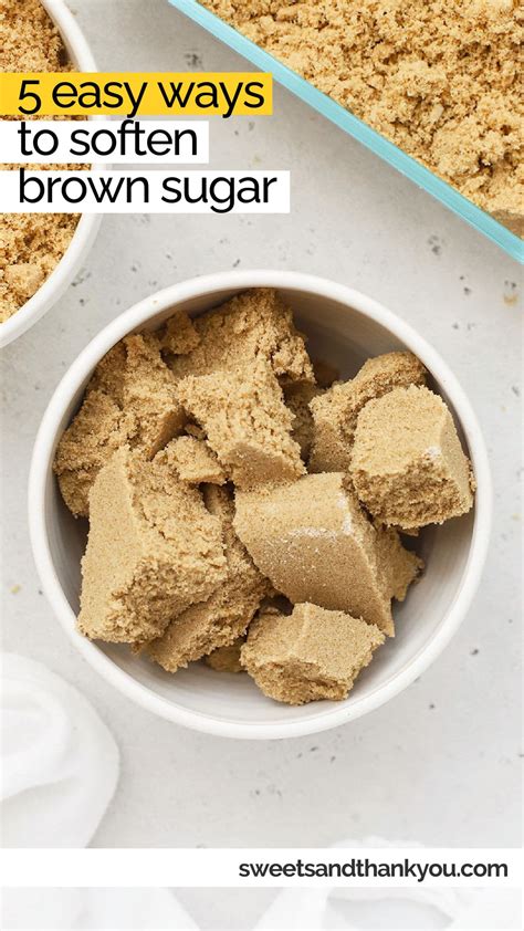 How To Soften Brown Sugar (+Keep It Soft For Later!)