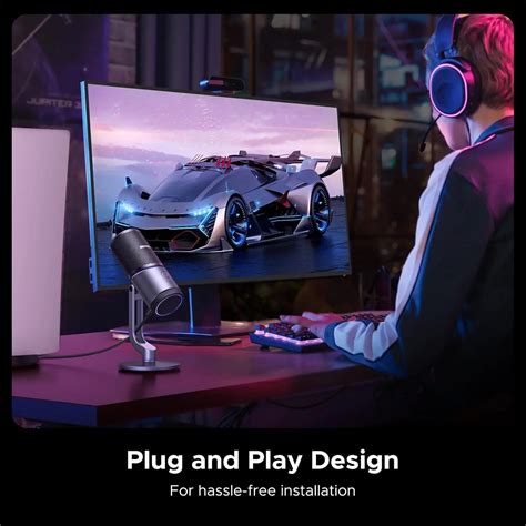 UGREEN USB Mic with RGB Lights for Gaming & Streaming – Ugreen India