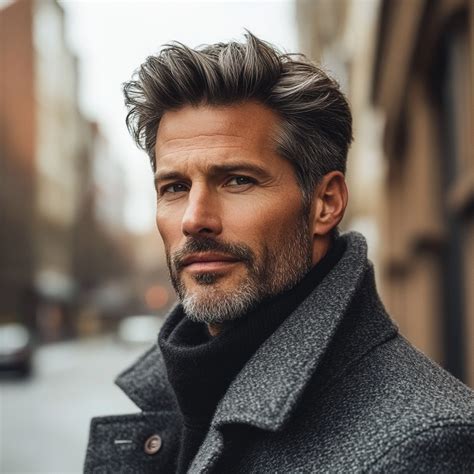 Top Hairstyles for Gray Hair Men Over 50 | New Looks | Grey hair men ...
