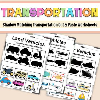 Transportation Shadow Worksheet 的图像结果