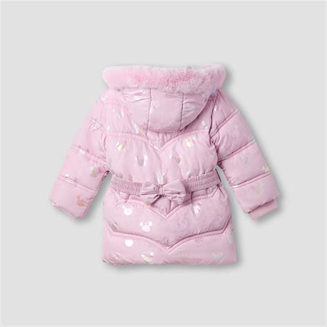 Buy Minnie Mouse Print Puffer Jacket with Hood from Disney at just INR ...