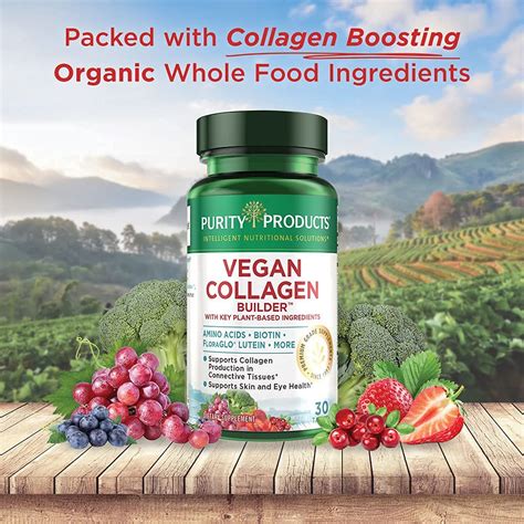 Vegan Collagen Builder - Organic Whole Foods Fruits + Veg, Silica ...