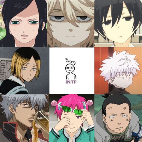 INTP cartoon / animated characters in 2025