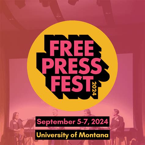 Montana Free Press Fest 2024 | Media Kit - Montana Free Press