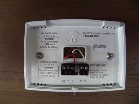 Honeywell Thermostat Rth2300b Wiring