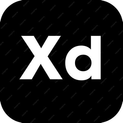 Premium Vector | Adobe XD icon