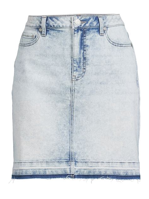 Time and Tru Women's Denim Skirt - Walmart.com
