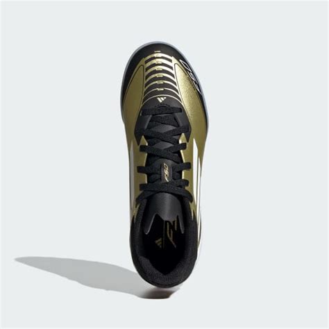 adidas Messi F50 League Turf Boots Kids - Gold | adidas India