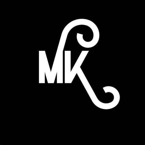 Mk letter logo design Images - Free Download on Freepik