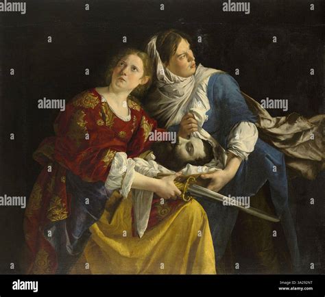 Gentileschi Judith And Her Maidservant With The Head Of Holofernes